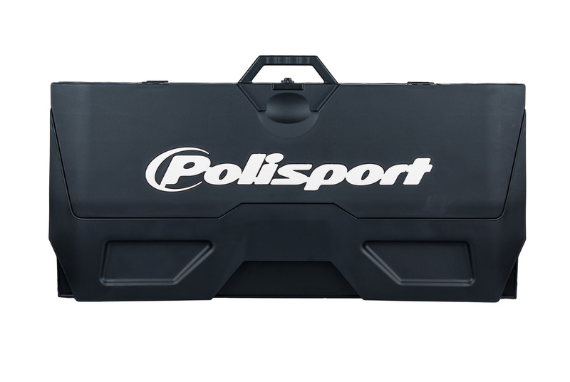 Alfombra plastica de box Polisport negro 8982200006