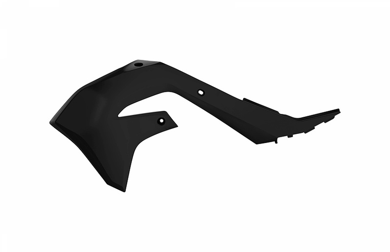 Aletines de radiador Polisport KX 450 19 Negro