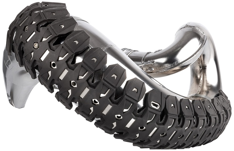Protector de escape Polisport Armadillo Negro