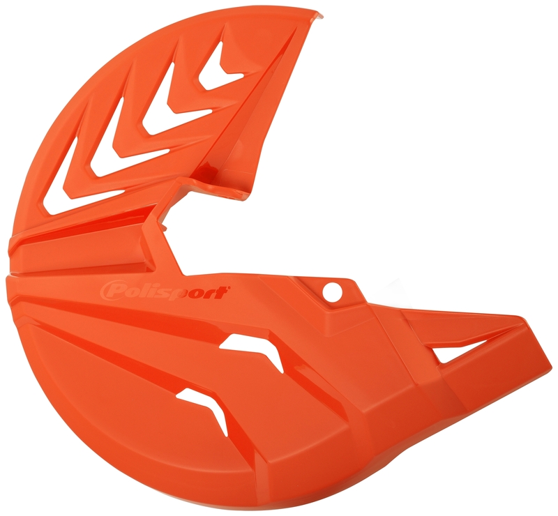 Protector de disco y puntera de Horquilla POLISPORT naranja