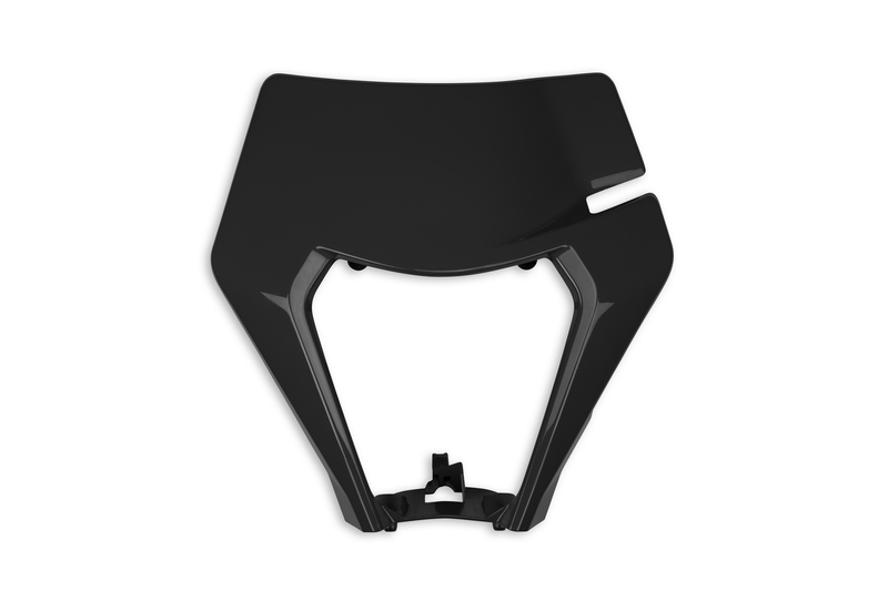Portanúmeros delantero UFO negro KTM EXC/EXC-F