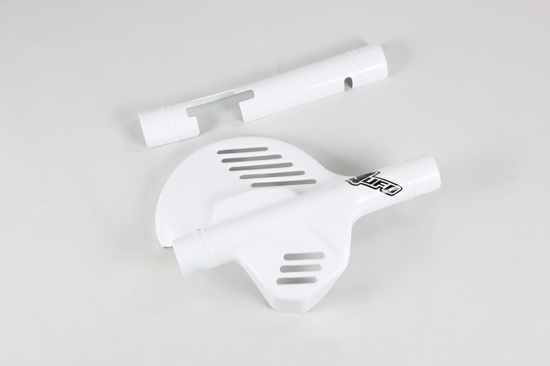 Protector de disco delantero UFO Honda XR600R blanco