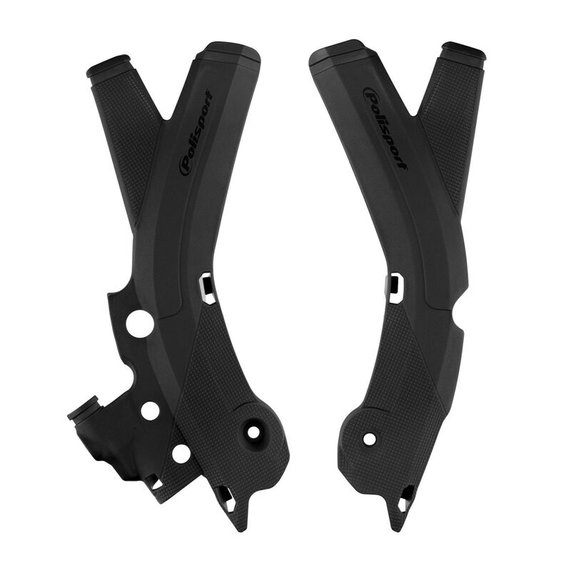 Protector de chasis POLISPORT negro