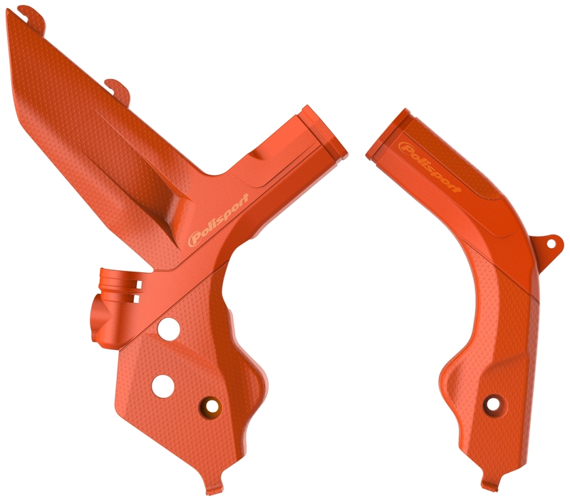 Protector de chasis POLISPORT naranja EB