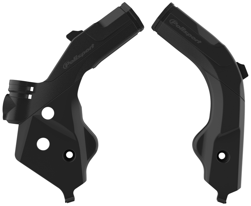 Protector de chasis POLISPORT negro