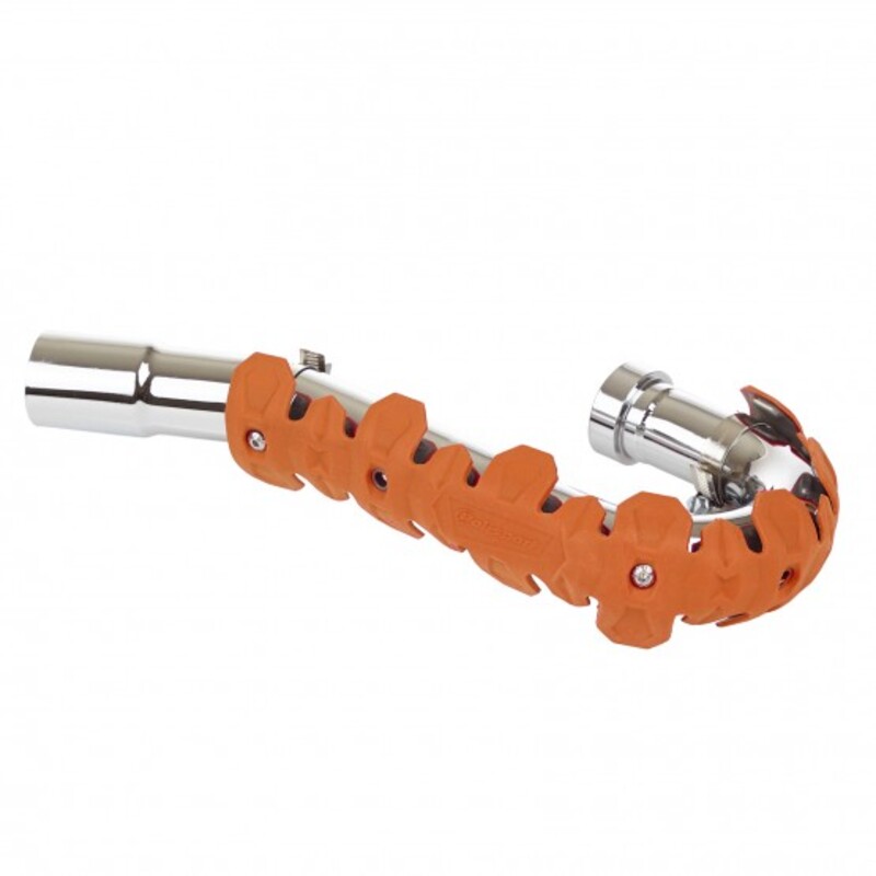 Protector de escape POLISPORT largo naranja