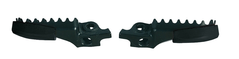 Protectores UFO para estriberas supermotard KTM color negro