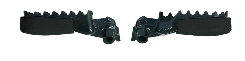 Protectores UFO para estriberas supermotard YAMAHA color negro
