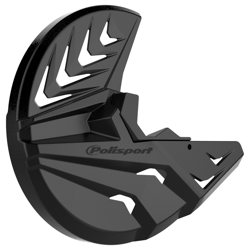 Protector de disco y puntera de Horquilla POLISPORT negro Beta RR