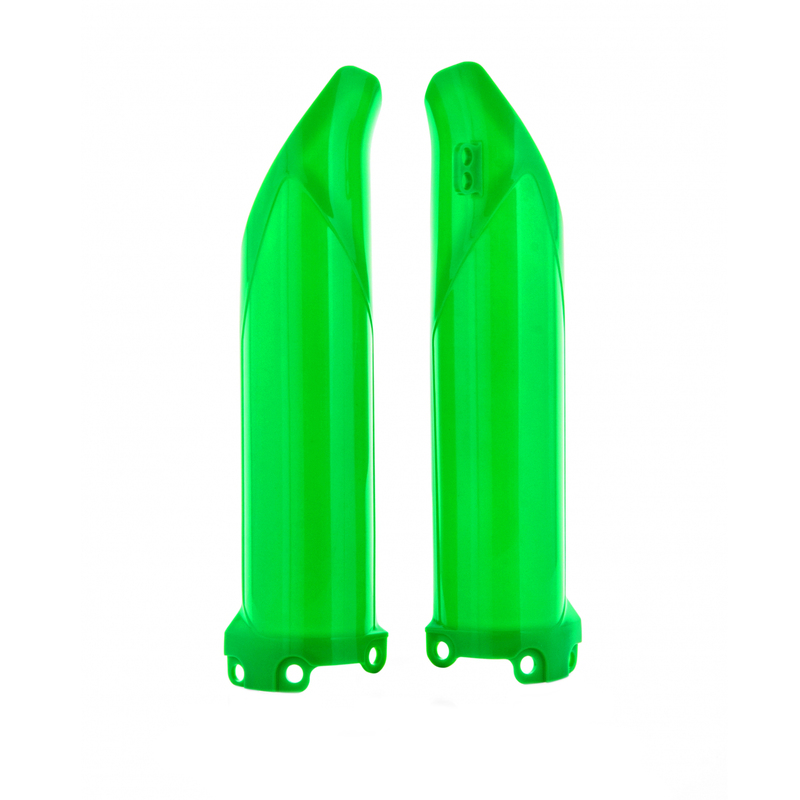 Protector de horquilla Polisport, verde lima