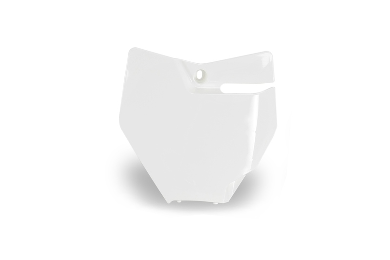 Portanúmeros delantero UFO blanco Gas Gas MC 85