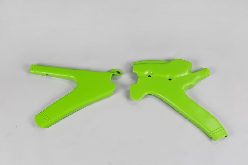 Protector de chasis UFO Kawasaki verde KA02753-026