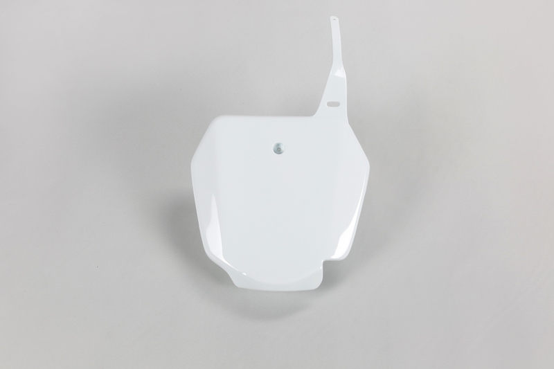 Portanúmeros delantero UFO Suzuki blanco SU03968-041