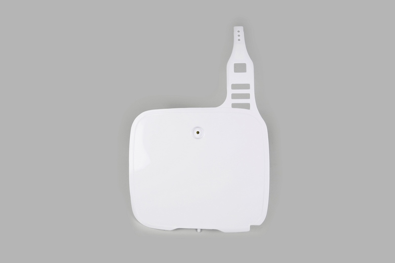 Portanúmeros delantero UFO Yamaha blanco YA02805-046
