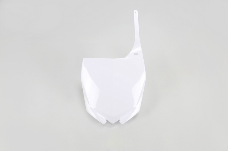 Portanúmeros delantero UFO Yamaha blanco YA04832-046