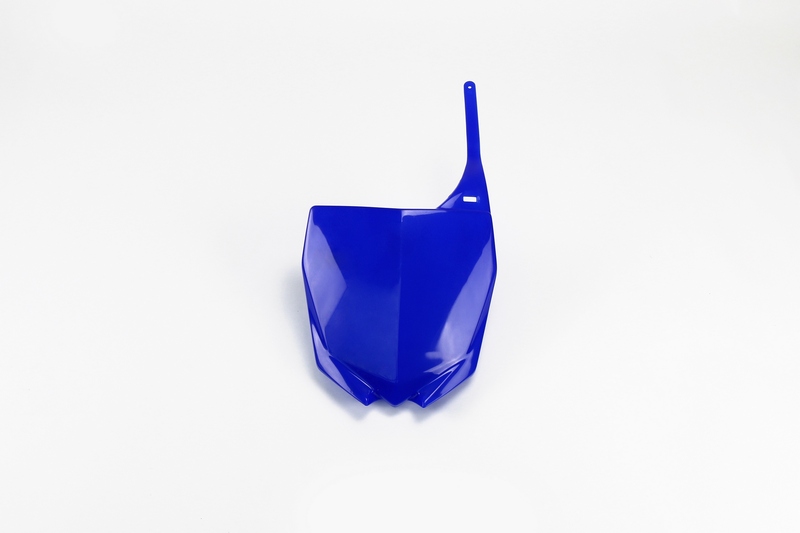 Portanúmeros delantero UFO Yamaha azul YA04813-089