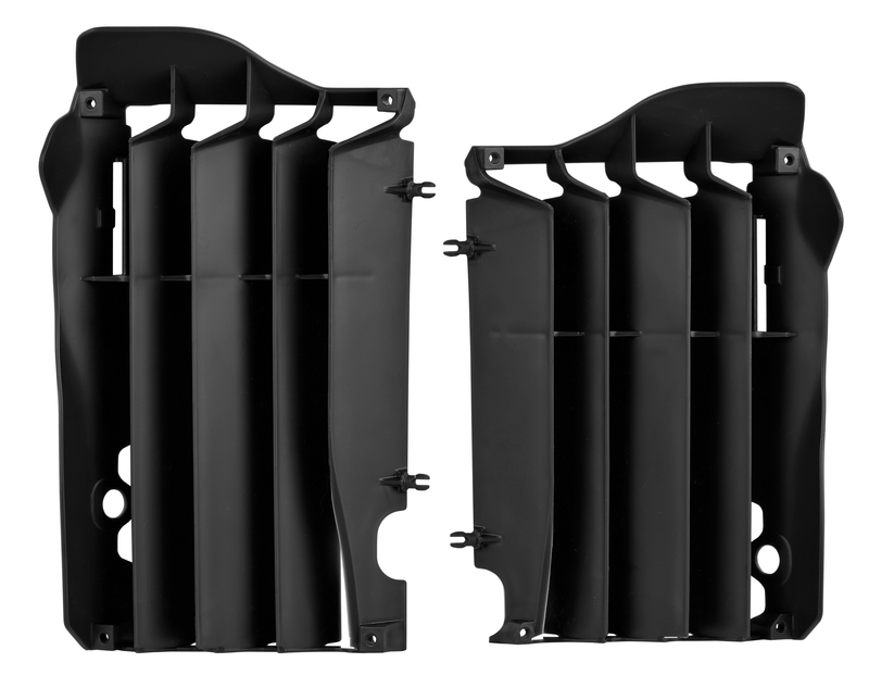 Aletines de radiador POLISPORT 8457400001 negro Honda