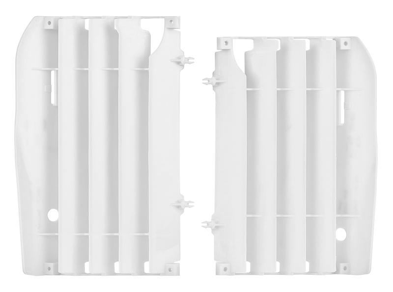 Aletines de radiador POLISPORT Honda Blanco 8456400001