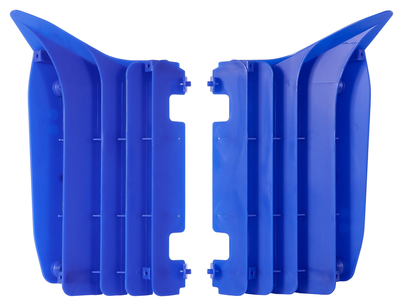 Aletines de radiador POLISPORT Yamaha azul 8985500001