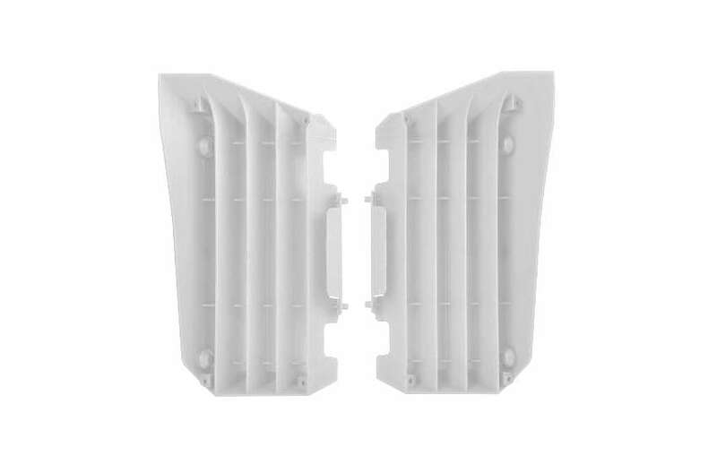 Aletines de radiador POLISPORT Yamaha blanco 8458100001