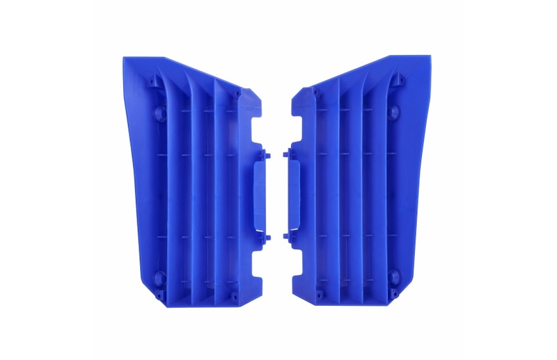 Aletines de radiador POLISPORT Yamaha azul 8458100002