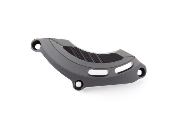 Protector de la tapa del motor GILLES (lado izquierdo), negro