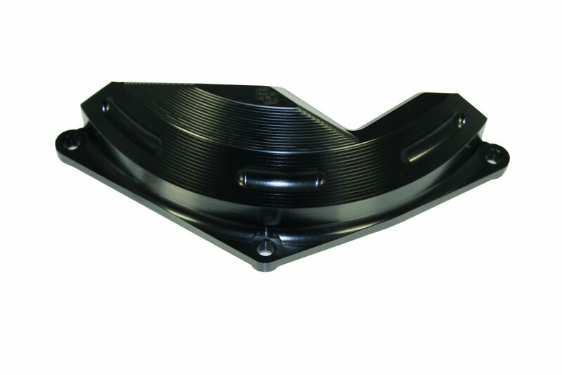 Protector de la tapa del motor GILLES (lado derecho), negro