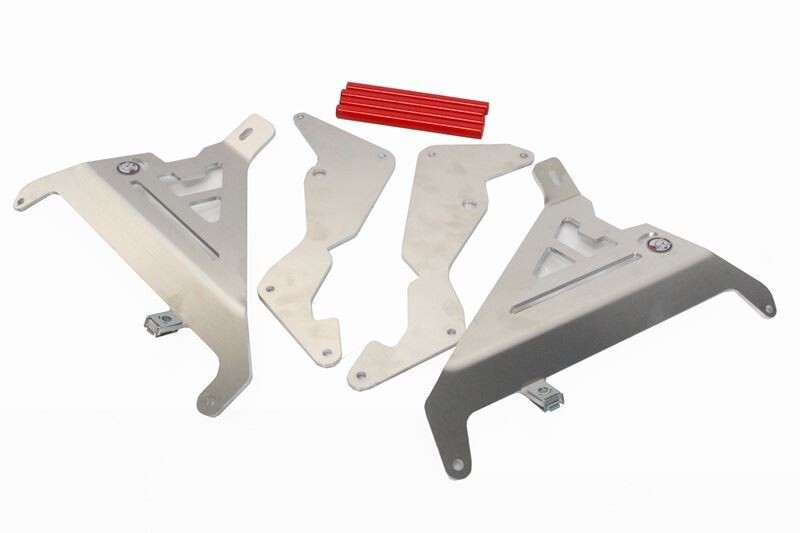 Protector de radiador AXP aluminio rojo Honda CRF250R/250RX