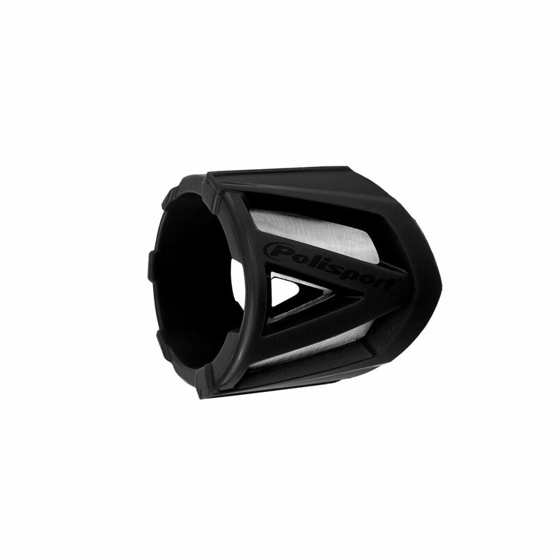 Protector silencioso largo Polisport Negro