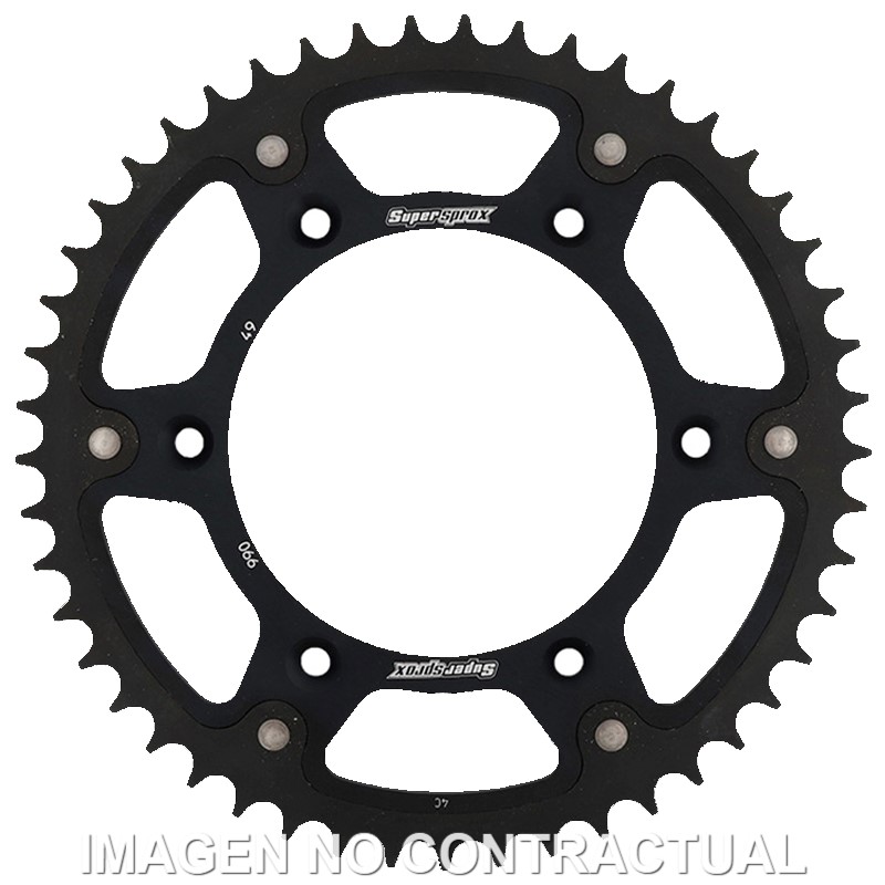 [RST990X49BLK] Corona Supersprox Stealth Negra 520 x 49