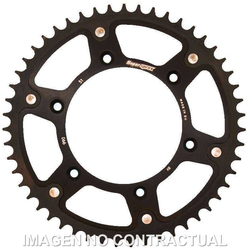 [RST990X51BLK] Corona Supersprox Stealth Negra 51 D