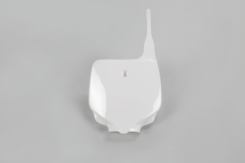 Portanúmeros delantero UFO blanco Kawasaki