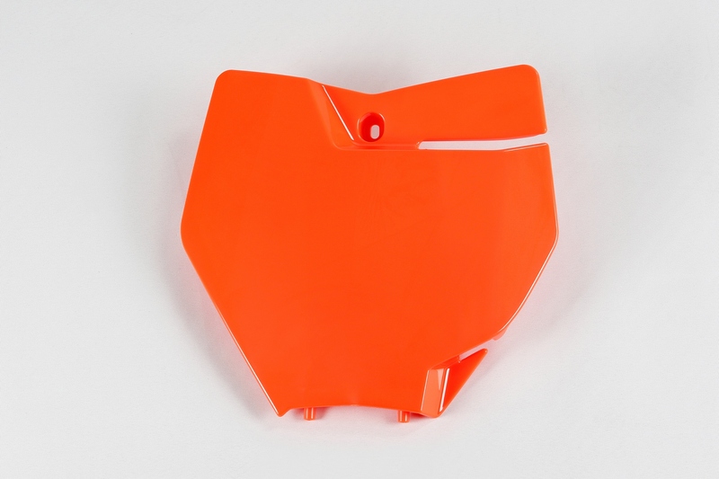 Portanúmeros delantero UFO naranja fluor KTM SX/SX-F