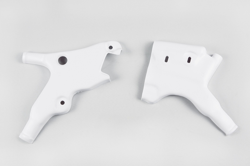Protector de chasis blanco Yamaha YZ125/250