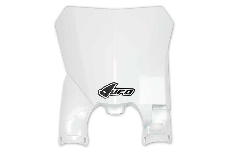 Portanúmeros delantero UFO Stadium blanco Honda CRF450R/RX
