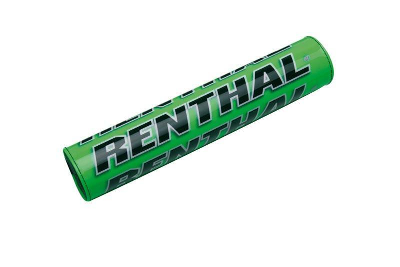 Protector/Morcilla barra superior de manillar Renthal verde 216mm P218