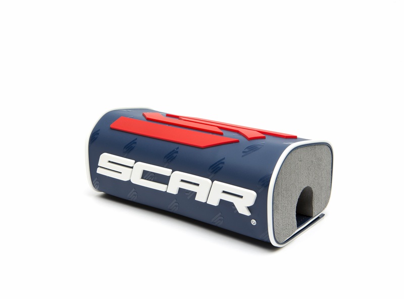 Protector/morcilla de manillar SCAR 3D (para manillar sin barra) - Azul oscuro