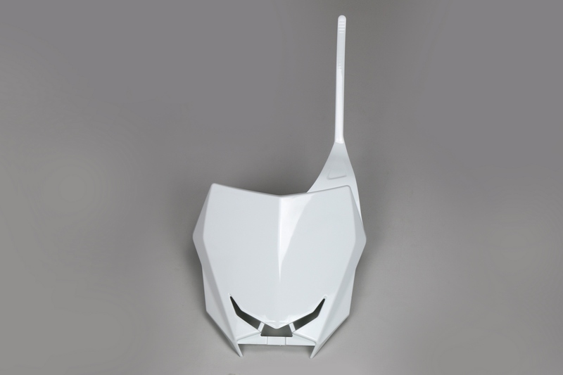 Portanúmeros delantero UFO Suzuki blanco SU04943-041