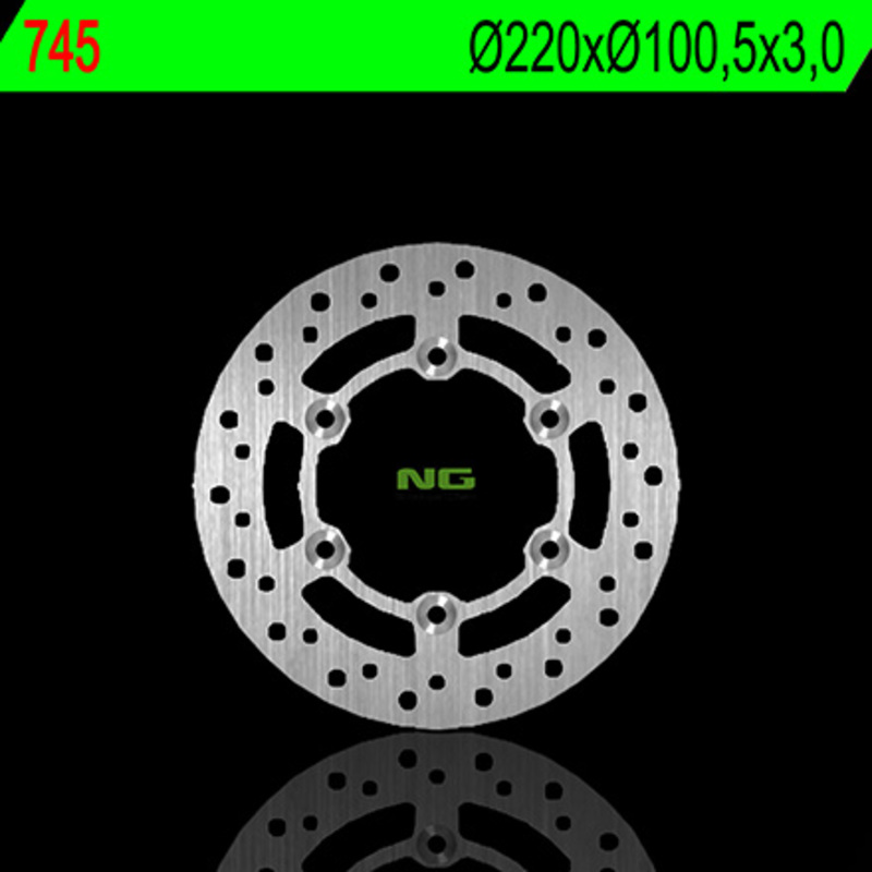 [745] Disco de freno NG BRAKES redondo fijo