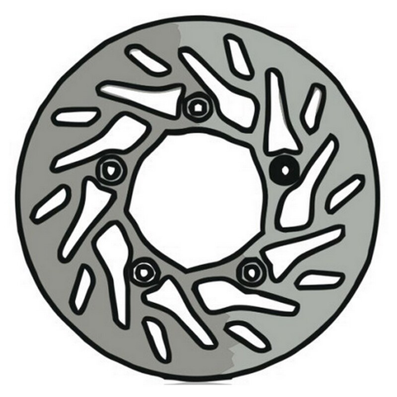 [9191] Disco de freno NG BRAKES redondo fijo