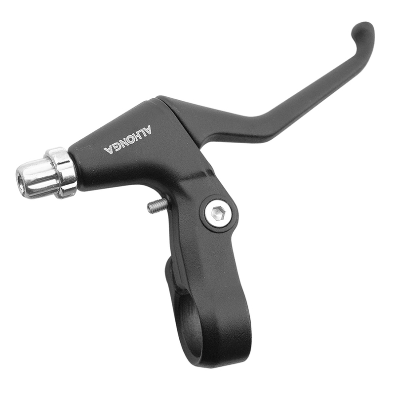 ALHONGA Juego de manetas bicicleta Cantilever. Aluminio. Plata