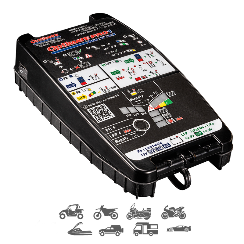 [00600650] CARGADOR DE BATERÍAS OPTIMATE PRO 1 DUO TM-650EU