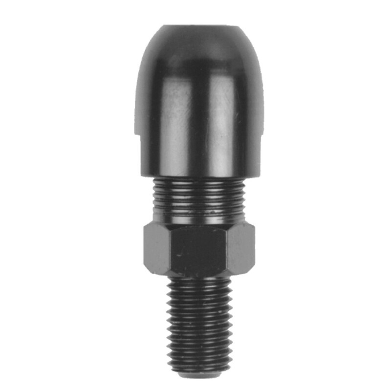 Adaptador pinza M8/125 rosca derecha negro V PARTS