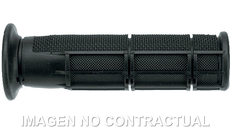 Puños Domino ATV Negros Cerrados D 22 mm L 125 mm