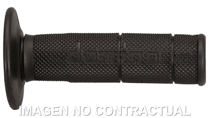 Puños Domino OFF Road Negros Cerrados D 22 mm L 118 mm