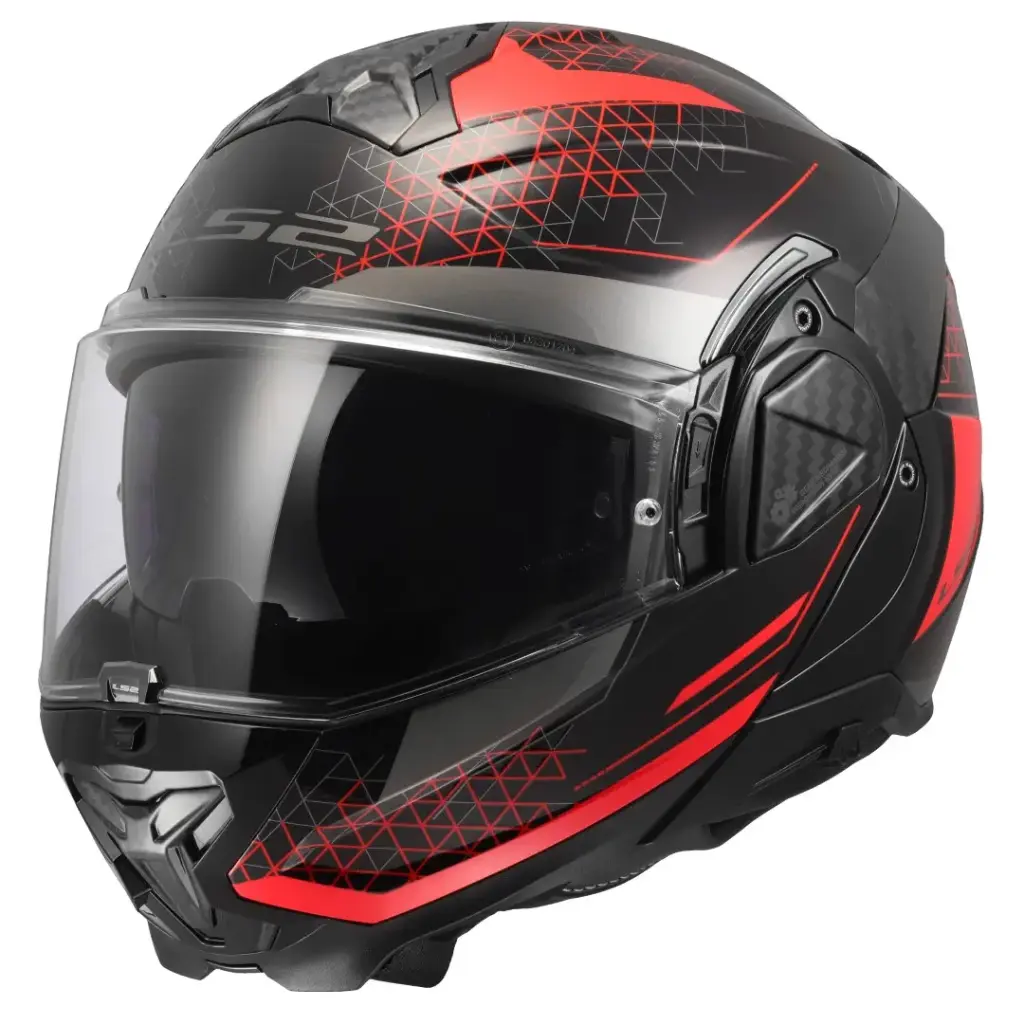 [569102032XS] Casco LS2 FF910 Advant II Astral Red (XS)