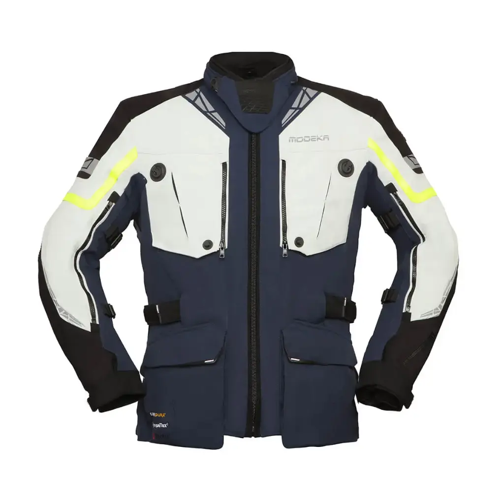 [08463069S] Chaqueta Modeka Panamericana II azul gris claro (S)