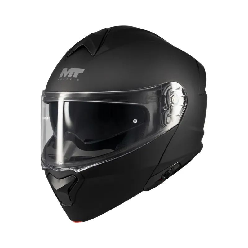 Casco mt genesis SV Pure A1 Negro Mate