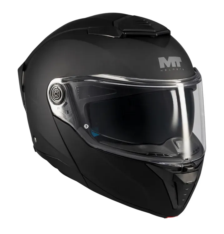 [133500PA1203] Casco modular MT Atom 2 SV Pure A1 Negro Mate (XS)