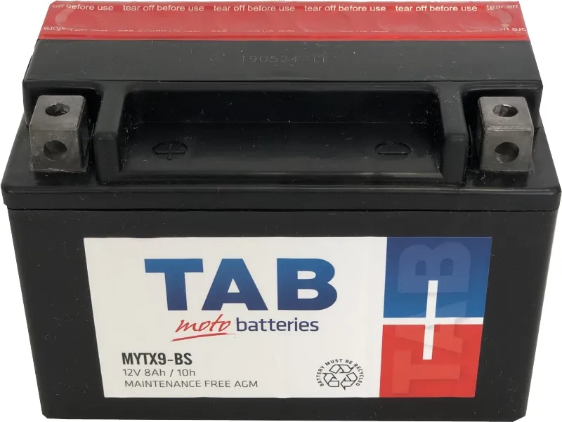 Batería TAB MYTX9-BS / YTX9-BS 12V 8Ah AGM